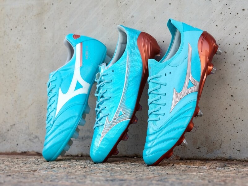Bộ sưu tập giày đá bóng Mizuno 'Azure Blue' World Cup 2022